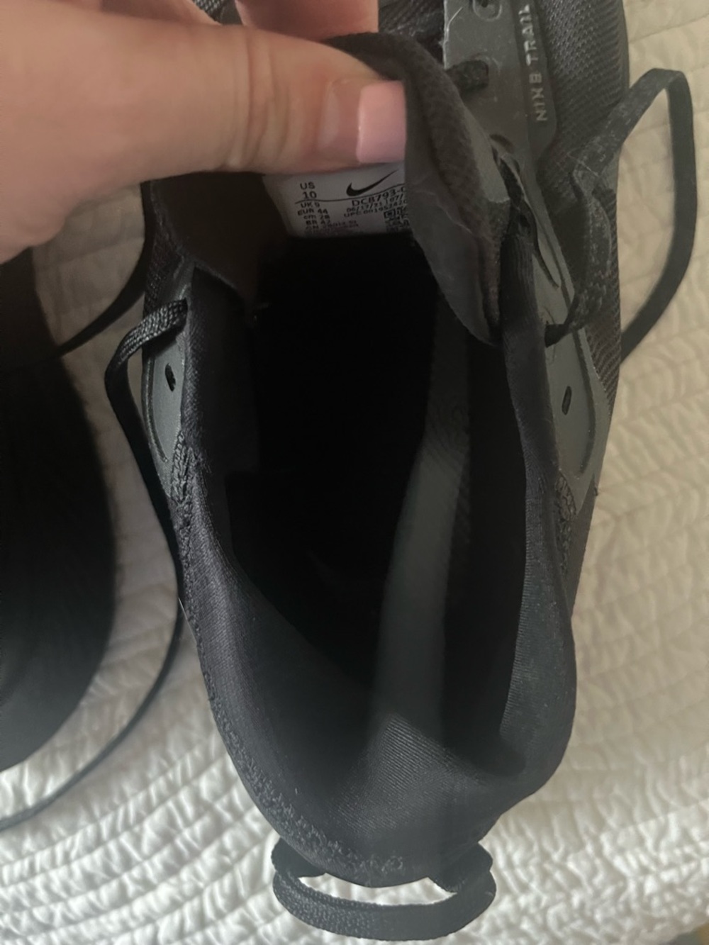 Nike Pegasus Trail 3 Gore-Tex 'Triple Black' DC8793-001 - Picture 7 of 10
